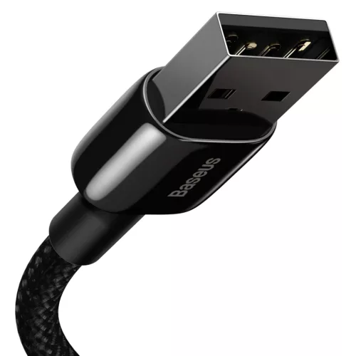 Baseus Tungsten USB - Lightning kábel 2.4A 2m fekete (CALWJ-A01)-6953156204966 6 kép