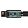 Baseus Tungsten USB - Lightning kábel 2.4A 2m fekete (CALWJ-A01)-6953156204966 7 kép