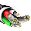 Baseus Tungsten USB - Lightning kábel 2.4A 2m fekete (CALWJ-A01)-6953156204966 8 kép