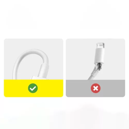 Baseus Superior USB - Lightning gyorstöltő adatkábel 2,4A 1 m feket-6953156205406 2 kép