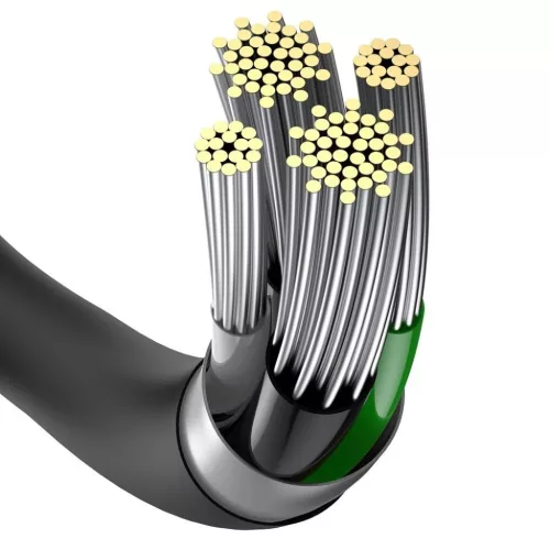 Baseus Superior USB - Lightning gyorstöltő adatkábel 2,4A 1 m feket-6953156205406 9 kép
