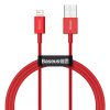 Baseus Superior USB - Lightning kábel 2.4A 1m piros (CALYS-A09)-6953156205437 1 kép