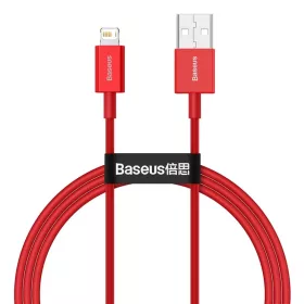   Baseus Superior USB - Lightning kábel 2.4A 1m piros (CALYS-A09)