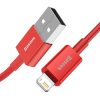 Baseus Superior USB - Lightning kábel 2.4A 1m piros (CALYS-A09)-6953156205437 2 kép