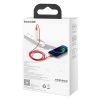 Baseus Superior USB - Lightning kábel 2.4A 1m piros (CALYS-A09)-6953156205437 6 kép