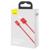 Baseus Superior USB - Lightning kábel 2.4A 1m piros (CALYS-A09)-6953156205437 7 kép