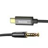 Baseus Yiven USB-C - 3.5 mm-es mini jack audio kábel, 1.2 m (fekete)-6953156262553 3 kép