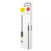 Baseus Yiven USB-C - 3.5 mm-es mini jack audio kábel, 1.2 m (fekete)-6953156262553 8 kép