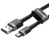 Baseus Cafule Nylon harisnyázott USB - Micro USB adatkábel 2,4A 0,5 -6953156280304 3 kép