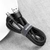 Baseus Cafule Nylon harisnyázott USB - Micro USB adatkábel 2,4A 0,5 -6953156280304 7 kép