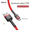 Baseus Cafule 2.4A Micro USB kábel 1m (piros)-6953156280328 8 kép