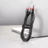 Baseus Cafule Nylon harisnyázott USB / micro USB kábel QC3.0 2.4A 1 -6953156280342 6 kép