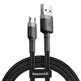Baseus Cafule Nylon harisnyázott USB / micro USB kábel QC3.0 2.4A 1 -6953156280335 1 kép