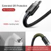 Baseus Cafule Nylon harisnyázott USB / micro USB kábel QC3.0 2.4A 1 -6953156280335 6 kép