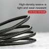 Baseus Cafule Nylon harisnyázott USB / micro USB kábel QC3.0 2.4A 1 -6953156280335 8 kép