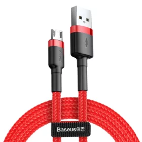 Baseus Cafule Nylon harisnyázott USB/Micro USB kábel QC3.0 1.5A 2m f-6953156280359 1 kép