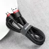 Baseus Cafule Nylon harisnyázott dupla oldalú USB/Micro USB kábel Q-6953156280373 8 kép