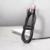 Baseus Cafule Nylon harisnyázott dupla oldalú USB/Micro USB kábel Q-6953156280373 9 kép