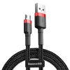 Baseus Cafule USB-Micro-USB kábel, 2A, 3 m (fekete és piros)-6953156296381 2 kép