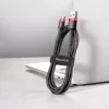Baseus Cafule USB-Micro-USB kábel, 2A, 3 m (fekete és piros)-6953156296381 6 kép