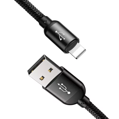Baseus 3 Primary Colors micro USB/ Lightning/ USB Type-C kábel 1,2m 3-6953156273948 2 kép