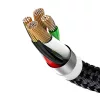Baseus 3 Primary Colors micro USB/ Lightning/ USB Type-C kábel 1,2m 3-6953156273948 7 kép
