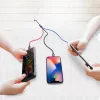 Baseus 3 Primary Colors micro USB/ Lightning/ USB Type-C kábel 1,2m 3-6953156273948 9 kép