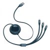 Baseus Bright Mirror 3in1 USB kábel szett - micro USB / Lightning / U-6953156208513 3 kép