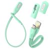 Baseus Bracelet USB Type-C kábel 5A 22 Cm Világoszöld-6953156221000 1 kép