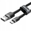 Baseus Halo USB-A - USB-C 2A Kábel 3m - Fekete-6953156210417 4 kép