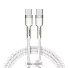 Baseus Cafule Metal Data USB Type C - USB Type C kábel PD 100 W 1 m f-6953156202337 1 kép