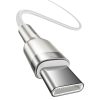 Baseus Cafule Metal Data USB Type C - USB Type C kábel PD 100 W 1 m f-6953156202337 2 kép