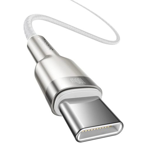 Baseus Cafule Metal Data USB Type C - USB Type C kábel PD 100 W 1 m f-6953156202337 2 kép