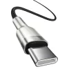 Baseus Cafule Metal USB Type C - USB Typ C kábel Power Delivery 100 W-6953156202368 2 kép