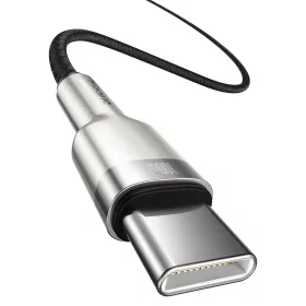 Baseus Cafule Metal USB Type C - USB Typ C kábel Power Delivery 100 W-6953156202368 2 kép