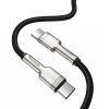 Baseus Cafule Metal USB Type C - USB Typ C kábel Power Delivery 100 W-6953156202368 3 kép