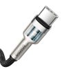 Baseus Cafule Metal USB Type C - USB Typ C kábel Power Delivery 100 W-6953156202368 4 kép