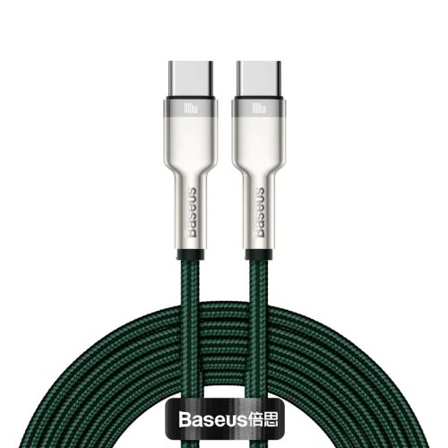 Baseus Cafule Metal Data USB Type C - USB Type C kábel PD 100 W 2 m z-6953156202399 1 kép