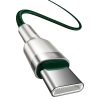 Baseus Cafule Metal Data USB Type C - USB Type C kábel PD 100 W 2 m z-6953156202399 6 kép