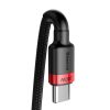 Baseus Cafule Nylon harisnyázott USB-Type C/USB-Type C kábel PD2.0 1-6953156216372 2 kép