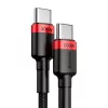 Baseus Cafule Nylon harisnyázott USB-Type C/USB-Type C kábel PD2.0 1-6953156216372 4 kép