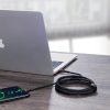 Baseus Cafule Nylon harisnyázott USB-Type C/USB-Type C kábel PD2.0 1-6953156216372 6 kép
