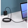 Baseus Cafule Nylon harisnyázott USB-Type C/USB-Type C kábel PD2.0 1-6953156216372 7 kép