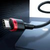 Baseus Cafule Nylon harisnyázott USB-Type C/USB-Type C kábel PD2.0 1-6953156216372 8 kép