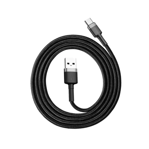 Baseus Cafule Nylon harisnyázott USB/USB-Type C kábel QC3.0 3A 1m fe-6953156278202 5 kép