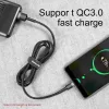 Baseus Cafule Nylon harisnyázott USB/USB-Type C kábel QC3.0 3A 1m fe-6953156278202 9 kép