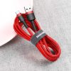 Baseus Cafule Nylon harisnyázott USB/USB-Type C kábel QC3.0 2A 2m pi-6953156278226 4 kép