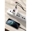 Baseus Cafule Nylon harisnyázott USB/USB-Type C/ Lightning kábel 18W-6953156220713 9 kép