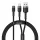USB/USB-Type C/ Lightning kábel 18W 2,4A 480 Mbps 1,2m szürke Baseus-6953156220706 1 kép