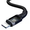 USB/USB-Type C/ Lightning kábel 18W 2,4A 480 Mbps 1,2m szürke Baseus-6953156220706 3 kép